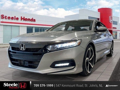Used 2018 Honda Accord Sedan Sport for Sale in St. John's, Newfoundland and Labrador