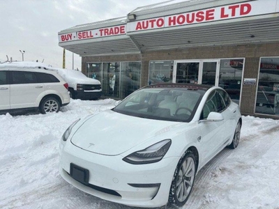 Used 2018 Tesla Model 3 LONG RANGE AWD AUTOPILOT 360 CAMERA NAVI for Sale in Calgary, Alberta