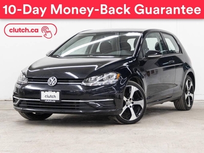 Used 2018 Volkswagen Golf Trendline w/ Apple CarPlay & Android Auto, Rearview Cam, A/C for Sale in Toronto, Ontario