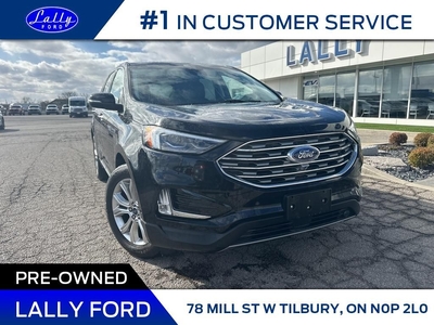 Used 2020 Ford Edge Titanium, AWD, Roof, Nav, Leather! for Sale in Tilbury, Ontario