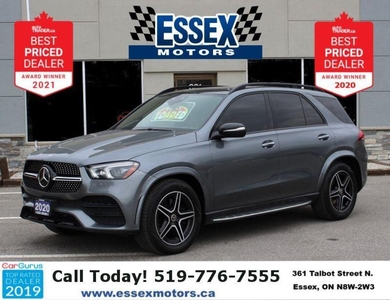 Used 2020 Mercedes-Benz GLE 450*AWD*Heated Leather*Moon Roof*BT*Rear Cam for Sale in Essex, Ontario