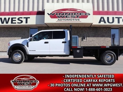 Used 2021 Ford F-550 6.7L DIESEL 4X4, 12FT DECK, HD GVW, AS NEW! for Sale in Headingley, Manitoba