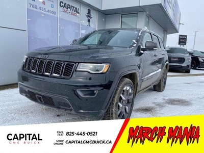 Used 2021 Jeep Grand Cherokee 80th Anniversary Edition * LIMITED * PANORAMIC SUNROOF * NAVIGATION * for Sale in Edmonton, Alberta