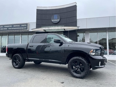 Used 2021 RAM 1500 Classic EXPRESS BLACK-OUT SPORT 4WD PWR SEAT CAMERA LIFTED for Sale in Langley, British Columbia