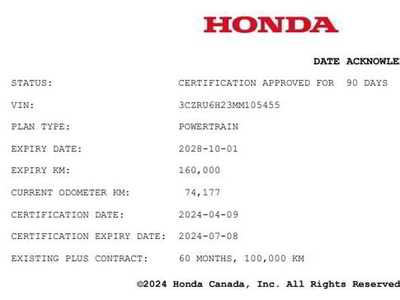 2021 Honda HR-V Sport AWD | HONDA SENSE | HEATED SEATS | CARPLAY