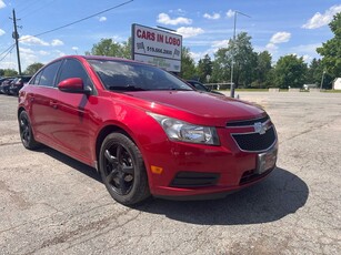 Used 2014 Chevrolet Cruze 1LT * CERTIFIED*INQUIRE TODAY!!! for Sale in Komoka, Ontario