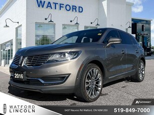 Used 2016 Lincoln MKX Reserve for Sale in Watford, Ontario