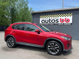 Used 2016 Mazda CX-5 GT ( AWD 4x4 - CUIR - TOIT - 147 KM ) for Sale in Laval, Quebec