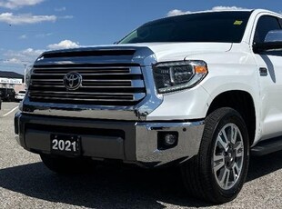 Used 2021 Toyota Tundra Platinum CrewMax 4x4 for Sale in Watford, Ontario