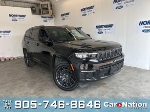 Used 2023 Jeep Grand Cherokee L SUMMIT RESERVE 4X4 HIGH ALTITUDE ROOF 7 PASS for Sale in Brantford, Ontario