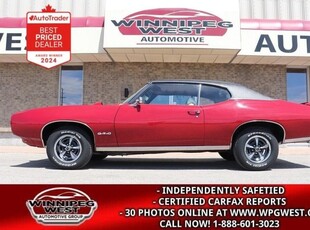 Used 1969 Pontiac GTO REAL DEAL, NUMBER MATCH/HIGHLY ORIGINAL SPEC,NICE! for Sale in Headingley, Manitoba