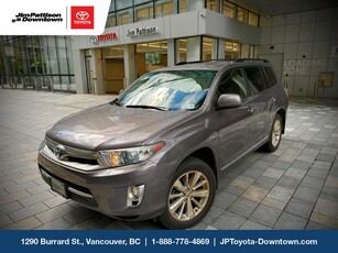 Used 2012 Toyota Highlander Hybrid Comfort Package for Sale in Vancouver, British Columbia