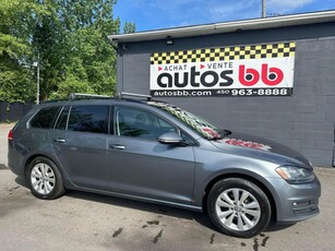 Used 2015 Volkswagen Golf ( CUIR - TOIT PANORAMIQUE - AUTO ) for Sale in Laval, Quebec
