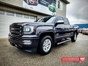 Used 2016 GMC Sierra 1500 SLE 5.3L 4x4 Loaded Certified One Owner No Acciden for Sale in Orillia, Ontario