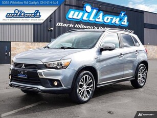 Used 2016 Mitsubishi RVR GT AWD, Leather, Fixed Glass Roof, Heated Seats, Bluetooth, Rear Camera, Alloy Wheels and more! for Sale in Guelph, Ontario