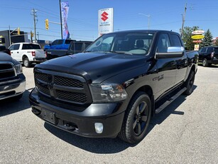 Used 2018 RAM 1500 Big Horn Crew Cab 4x4 ~Camera ~Leather ~Bluetooth for Sale in Barrie, Ontario