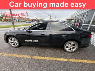 Used 2019 Audi A4 Progressiv w/ Apple CarPlay, Sunroof, 360 Cam for Sale in Toronto, Ontario