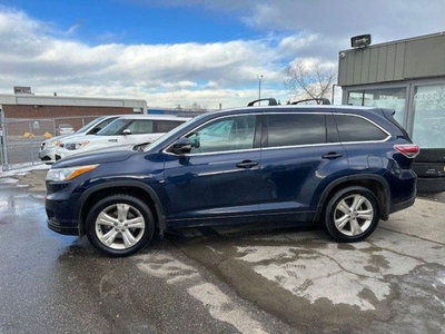 Used 2016 Toyota Highlander Limited AWD 7 PASSEGERS NAVI BACKUP CAMERA BLUETOOTH for Sale in Calgary, Alberta