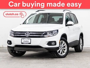 Used 2017 Volkswagen Tiguan Wolfsburg Edition AWD w/ Apple CarPlay & Android Auto, Heated Front Seats, Rearview Camera for Sale in Toronto, Ontario