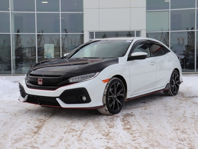 2017 Honda Civic Hatchback SPORT TOURING ONE OWNER, NO ACCIDENTS!