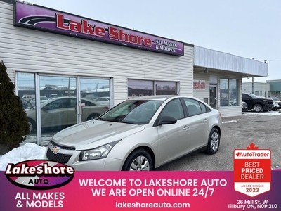Used 2013 Chevrolet Cruze LS for Sale in Tilbury, Ontario
