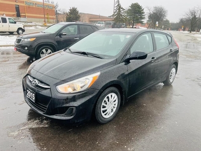 Used 2015 Hyundai Accent 5DR HB for Sale in Mississauga, Ontario