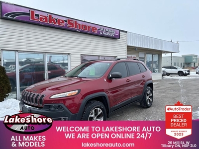 Used 2015 Jeep Cherokee Trailhawk for Sale in Tilbury, Ontario