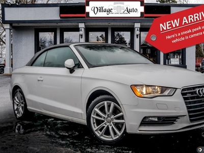 Used 2016 Audi A3 2dr Cabriolet quattro 2.0T Komfort for Sale in Kitchener, Ontario
