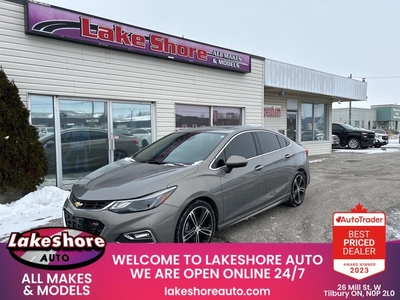 Used 2017 Chevrolet Cruze Premier Auto Premier for Sale in Tilbury, Ontario