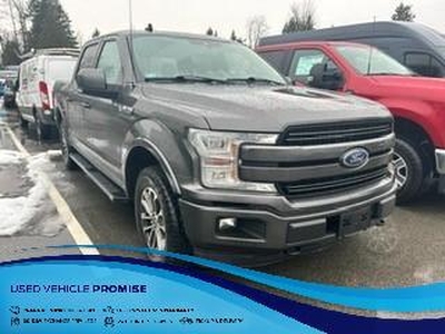 Used 2019 Ford F-150 Lariat LOCAL BC, NO ACCIDENT, 2.7L V6, NAV, SPORT PACKAGE for Sale in Surrey, British Columbia