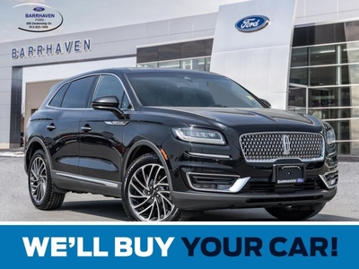 Used 2019 Lincoln Nautilus RESERVE for Sale in Ottawa, Ontario