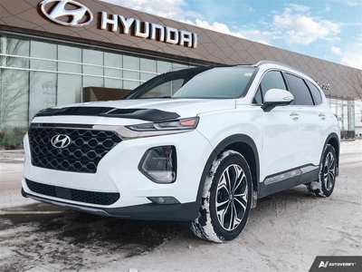 Used 2020 Hyundai Santa Fe Ultimate Certified 5.49% Available for Sale in Winnipeg, Manitoba