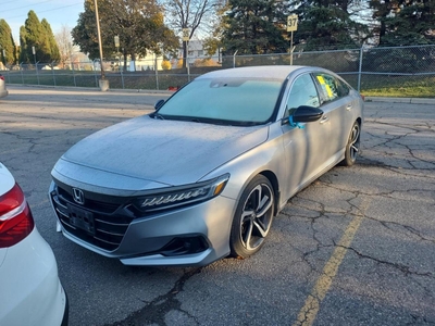 Used 2021 Honda Accord SE / BLIND SPOT / CARPLAY ANDROID / PUSH START for Sale in Mississauga, Ontario