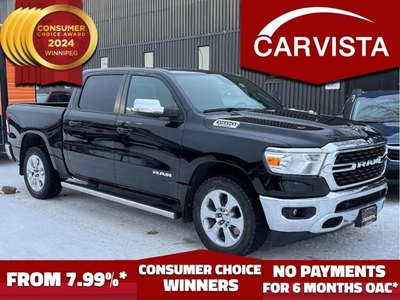 Used 2022 RAM 1500 Big Horn 4x4 -CREW CAB/5'7 BOX/NO ACCIDENTS - for Sale in Winnipeg, Manitoba