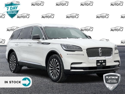 Used 2023 Lincoln Aviator Reserve PANORAMIC VISTA ROOF TRAILER TOW PKG HEATED STEERING WHEEL for Sale in Waterloo, Ontario