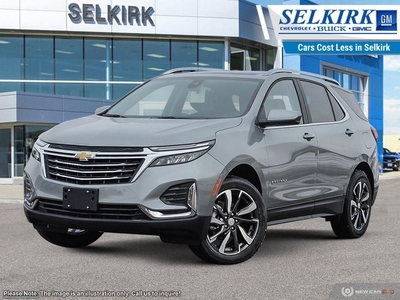 New 2024 Chevrolet Equinox Premier - Leather Seats for Sale in Selkirk, Manitoba