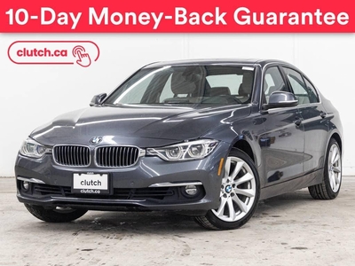 Used 2016 BMW 3 Series 328i xDrive AWD w/ Rearview Cam, Bluetooth, Cruise Control, Nav for Sale in Toronto, Ontario