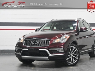 Used 2016 Infiniti QX50 No Accident 360CAM Sunroof Navi Leather for Sale in Mississauga, Ontario