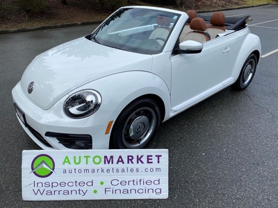 Used 2017 Volkswagen Beetle CABRIOLET, AUTO, CLASSIC, FINANCING, WARRANTY, INSPECTED W/ BCAA MBSHP! for Sale in Surrey, British Columbia