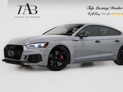 Used 2019 Audi RS 5 Sportback 2.9 TFSI QUATTRO CARBON FIBER 20 IN WHEELS for Sale in Vaughan, Ontario