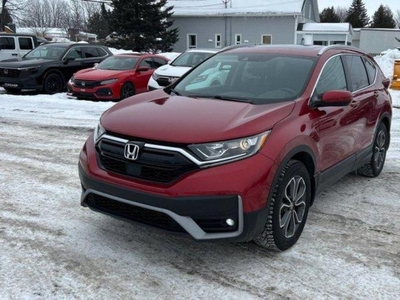 Used 2021 Honda CR-V EX-L AWD, Leather, Sunroof, Heated Steering + Seats, Adaptive Cruise, CarPlay + Android, & More! for Sale in Guelph, Ontario