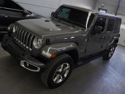 Used 2021 Jeep Wrangler SAHARA, UNLIMITED for Sale in North York, Ontario