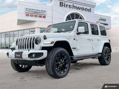 Used 2023 Jeep Wrangler High Altitude Leather Trailer Tow package Heated Steering Wheel for Sale in Winnipeg, Manitoba