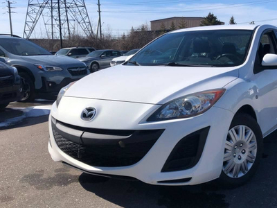 2010 Mazda MAZDA3 GS 2L/5 SPEED/NO ACCIDENTS/CERTIFIED