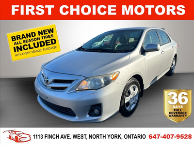 2011 TOYOTA COROLLA LE ~AUTOMATIC, FULLY CERTIFIED WITH WARRANTY