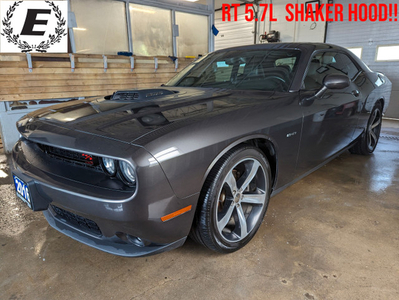 2016 Dodge Challenger RT SHAKER LEATHER HEATED & COOLED SEATS!!