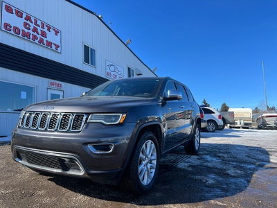 2017 Jeep Grand Cherokee Limited- WARRANTY INC, LEATHER, PANO RO