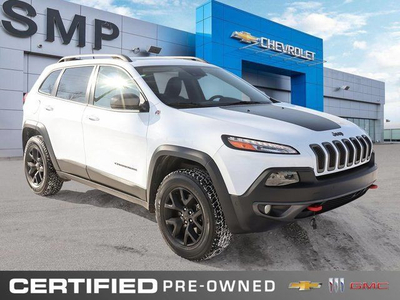 2018 Jeep Cherokee Trailhawk Leather Plus | 4x4 | Heated/Vented