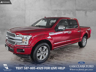 2019 Ford F-150 Platinum FULLY LOADED | ONE OWNER | MOONROOF