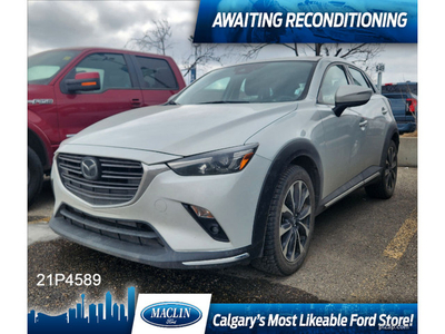 2021 Mazda CX-3 GT AWD | HTD/CLD LEATHER | SUNROOF | NAV